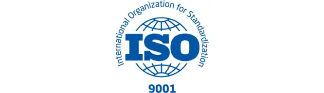 ISO 9001 certificate